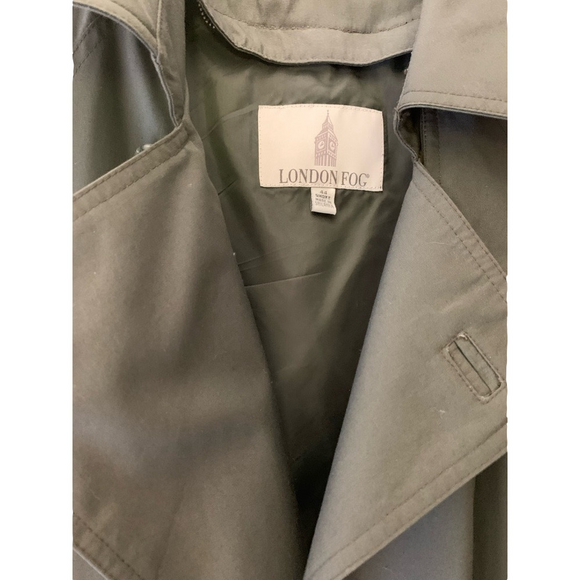 EUC London Fog Trench Coat - Picture 4 of 4